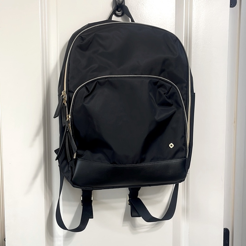Black Samsonite Women’s Nylon Laptop Backpack